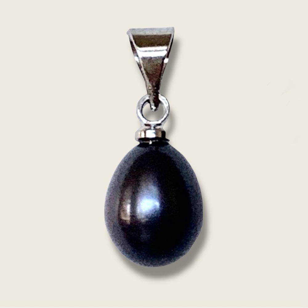 925 Sterling Silver Pendant Teardrop